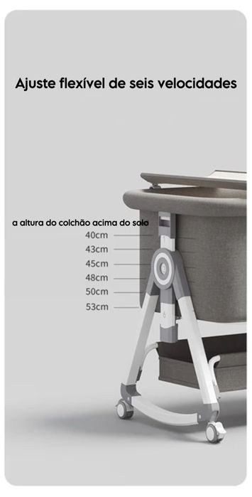 *** BERÇO/CAMA DE BEBÉ * 5 em 1 * NOVOS ***