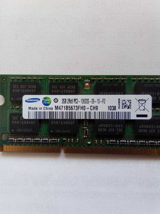 sodimm DDR3 4Gb (2+2)