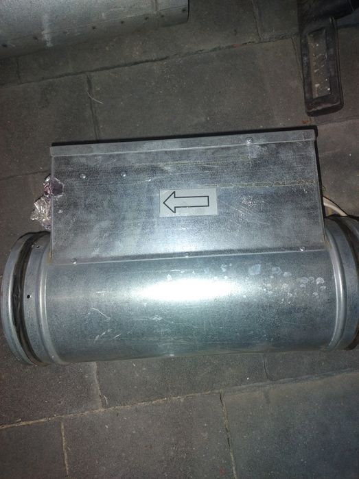 Nagrzewnica elektryczna fi 125 1,2kW
