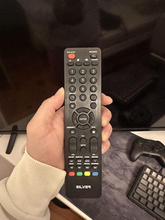 Smart TV 43" Silver Android - Estado de Nova (Impecável)