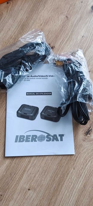 Extensor Hi-Fi Iberosat EV400 – Áudio Stereo Sem Fios (5.8GHz)