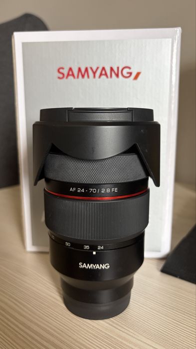 Lente 24-70 mm fe Samyang