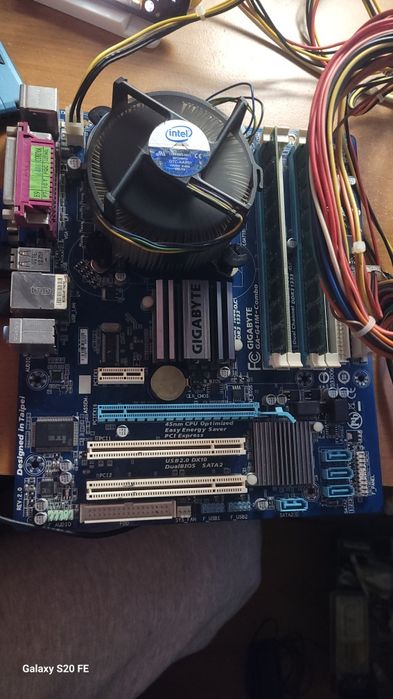 Материнка + процессор + оперативка, комплект. Компьютер, системник,