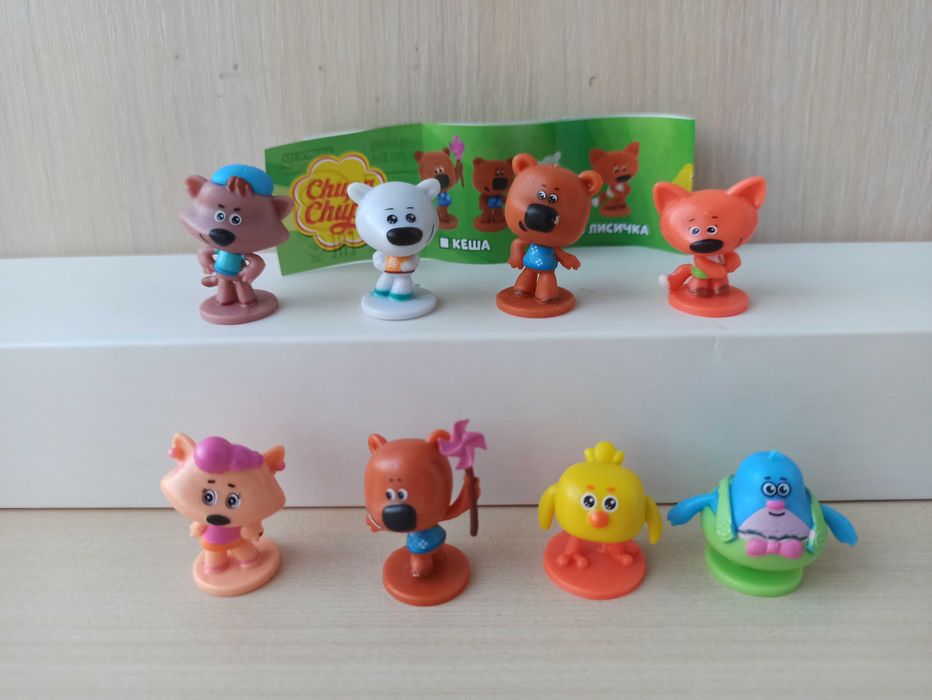 Фіксики, мімімішки, барбоскіни, колекції фігурок