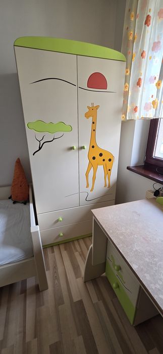 Meblik Sawanna zestaw mebli do pokoju dziecięcego