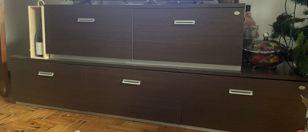 Aparador vintage,Movel de tv,2 roupeiros