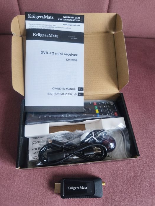 Dekoder DVB-T2 KrugerMatz