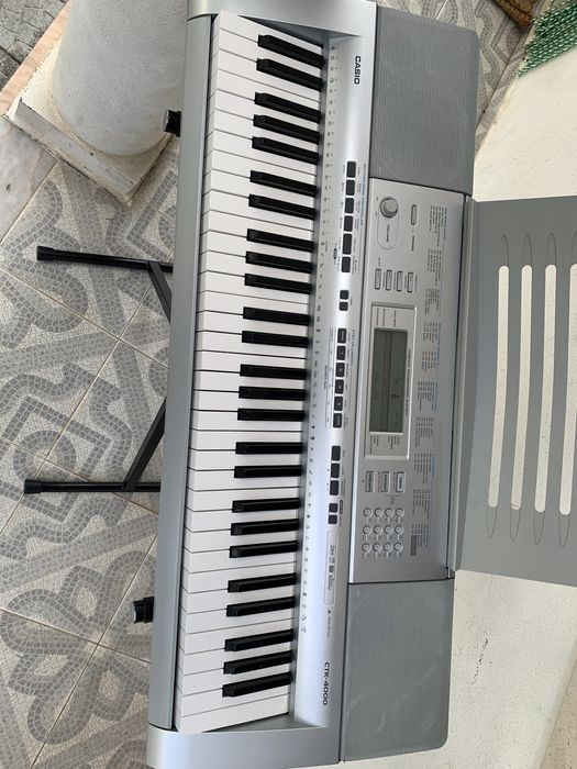 Teclado Casio+suporte de teclado64297937675779121