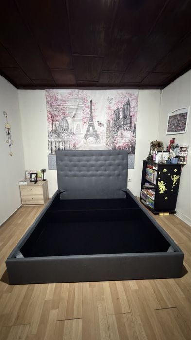 Cama Paris completa design elegante e linda ao mesmo tempo