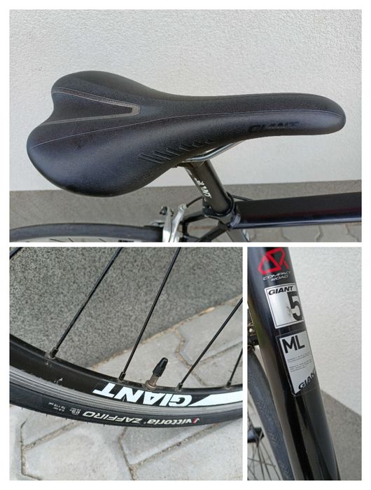 Rower Szosowy Kolarzówka GIANT DEFY 5 R ML 56 2X8 CLARIS