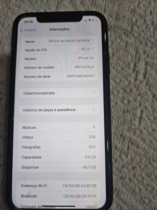 Iphone xr bom estado