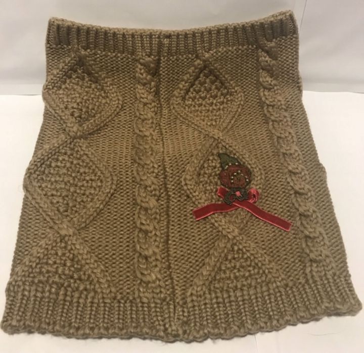 Szal komin marki Angels  karmelowy