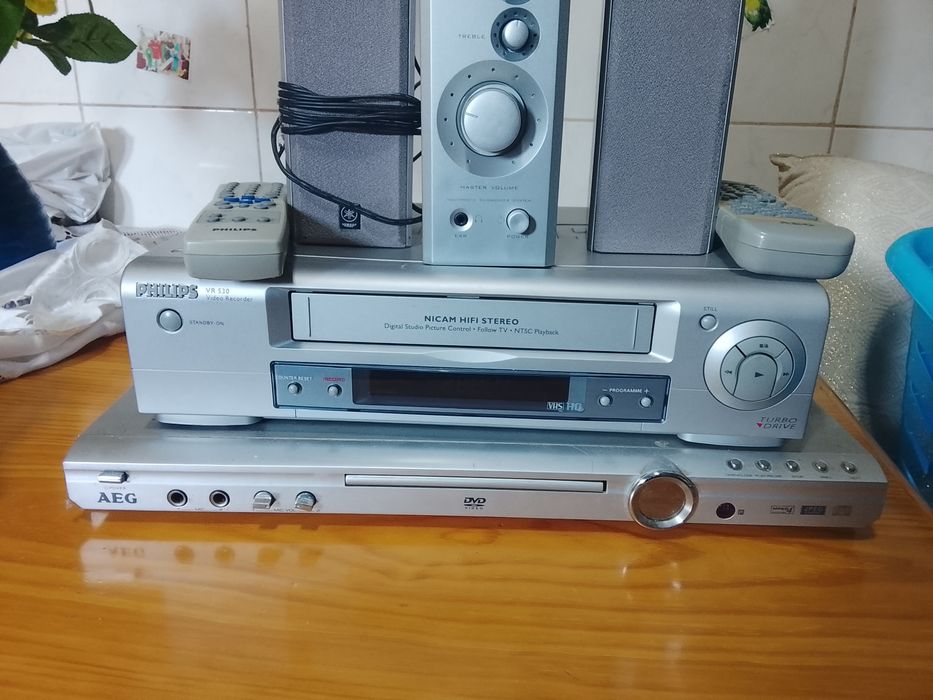 Vendo DVD com comando mais vídeo
