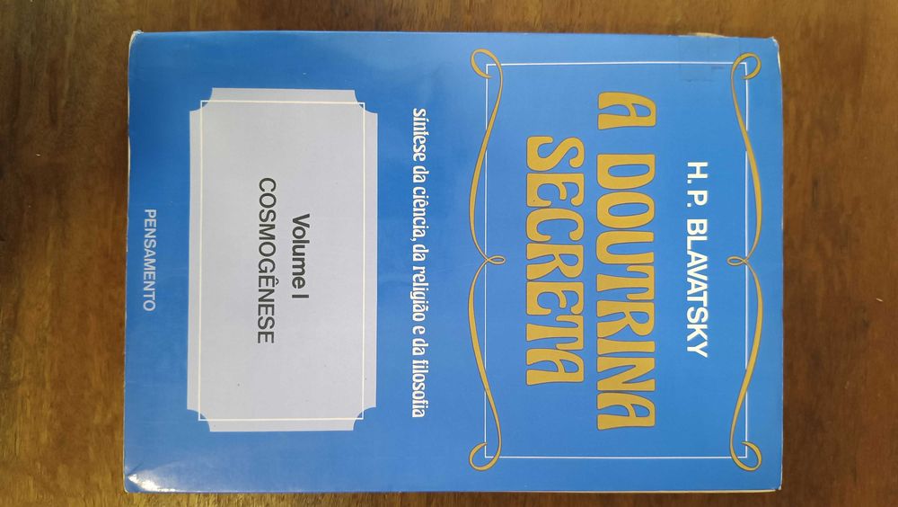 Livro - A doutrina secreta - Volume 1