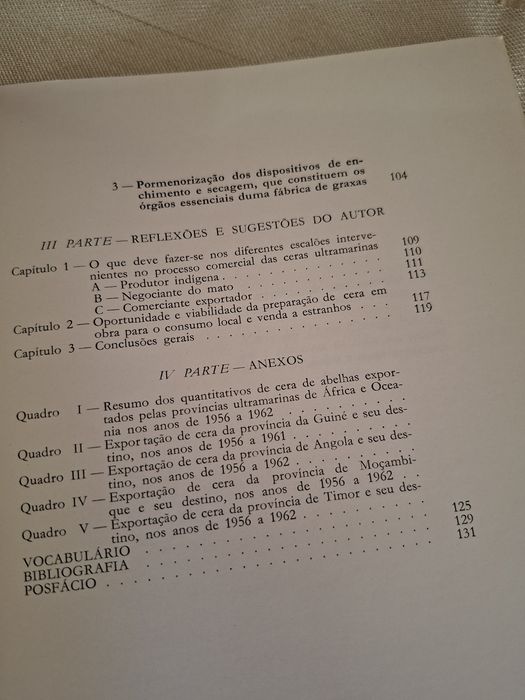 A Cera das Abelhas no Ultramar Português