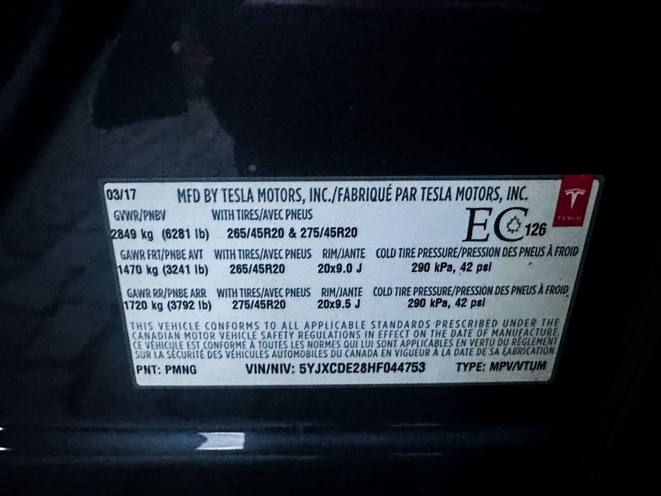 Tesla Model X 2017 AWD