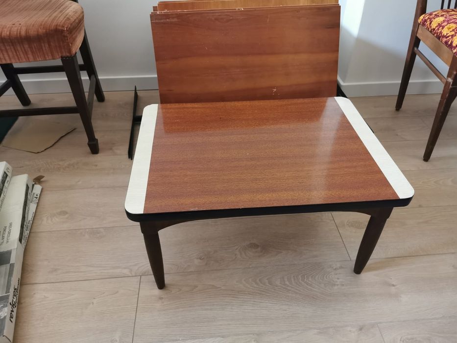 Vintage/Mid century /mesas de centro Olaio estantes e armários,