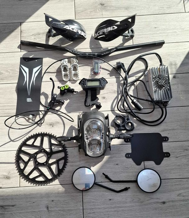 Surron Light Bee L1E, 12kW bateria 60V 60Ah, zarejestrowany, po modach