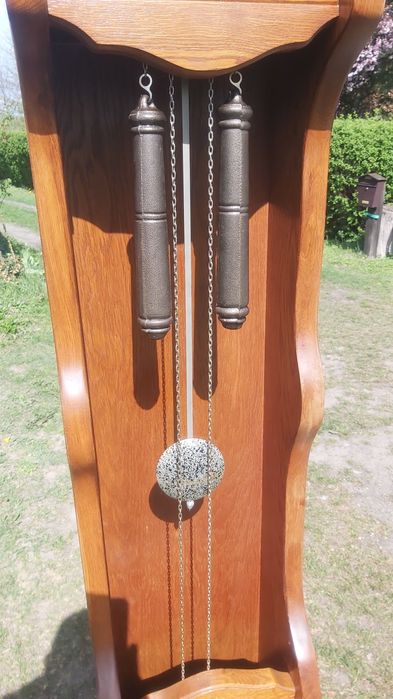 zegar stojący niemiecki po naprawie u zegarmistrza