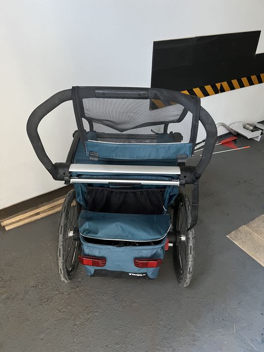 Przyczepka rowerowa Thule Chariot Cross 1 Majolica Blue