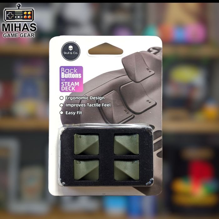 Steam Deck / OLED - накладки на тригери стіки Skull & Co.