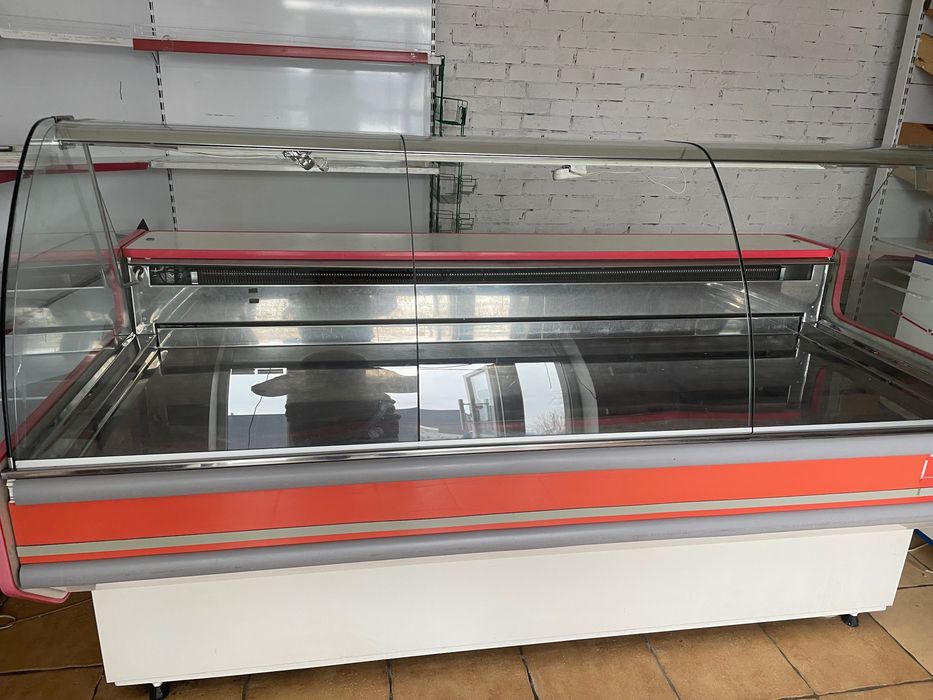 Холодильна вітрина. Горизонтальна холодильна вітрина.
