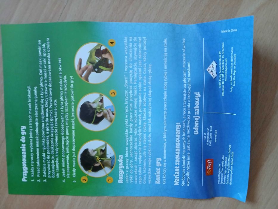 Trefl Głodne Krokodyle gra