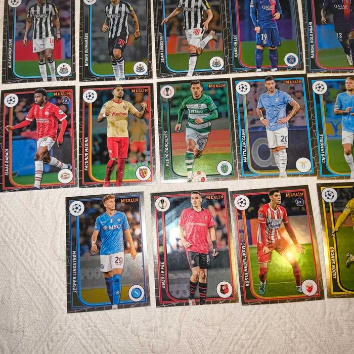 47 Cartas Topps Merlin 2024