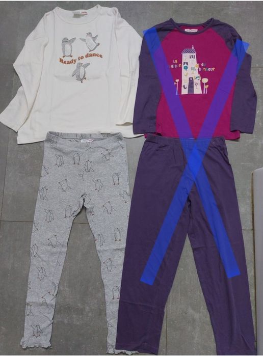 Girls' Pajamas for Ages 9–10