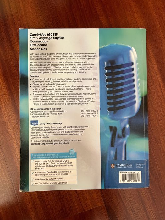 First language English- coursebook - Cambridge