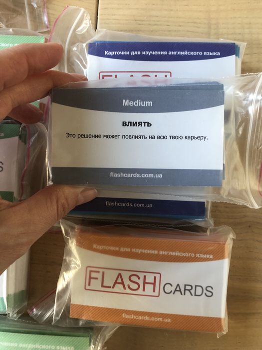 Flash cards картки для вивчення англійської