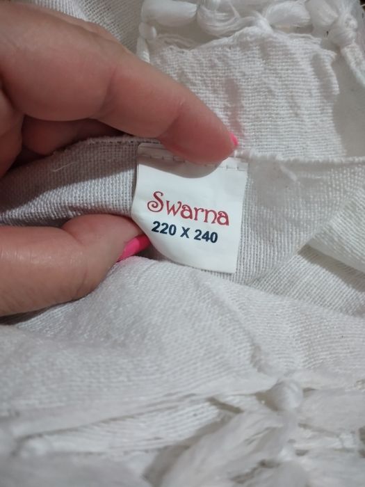 Manta de algodão nova