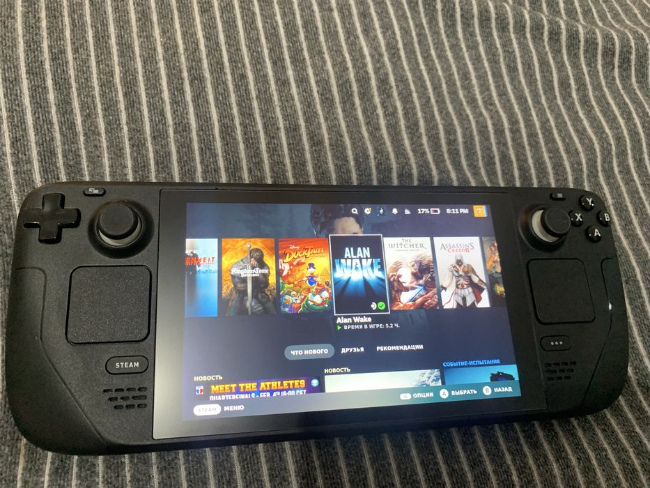 Steam deck lcd 1tb + 256mb in excellent condition