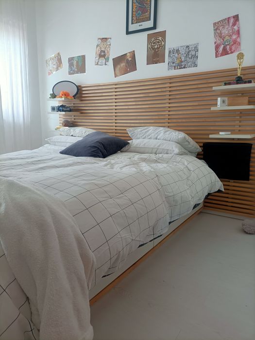 Cama MANDAL IKEA com cabeceira