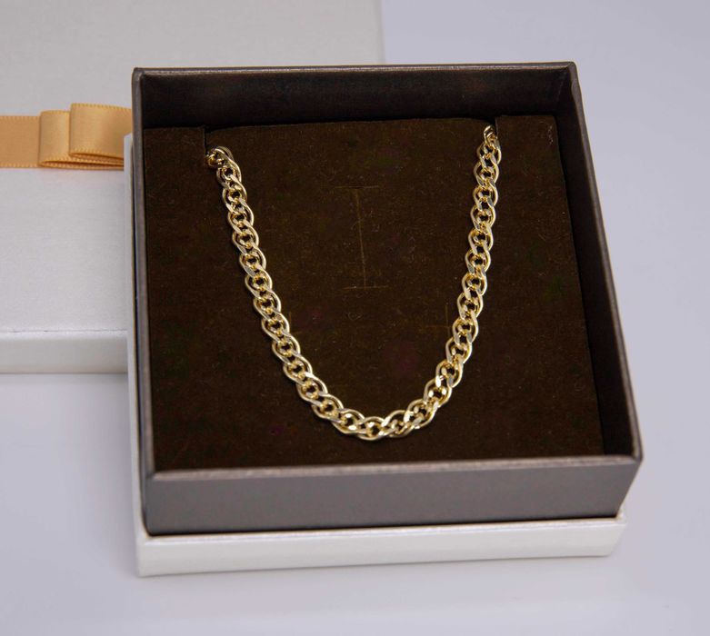 Złoty łańcuszek 585 8,14gram 50cm MONA LISA 5,2mm Nowy WYSYŁKA GRATIS