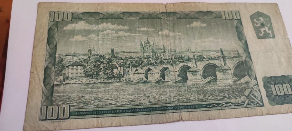 Banknot kolekcjonerski 100 koron Czechosłowacja 1961r