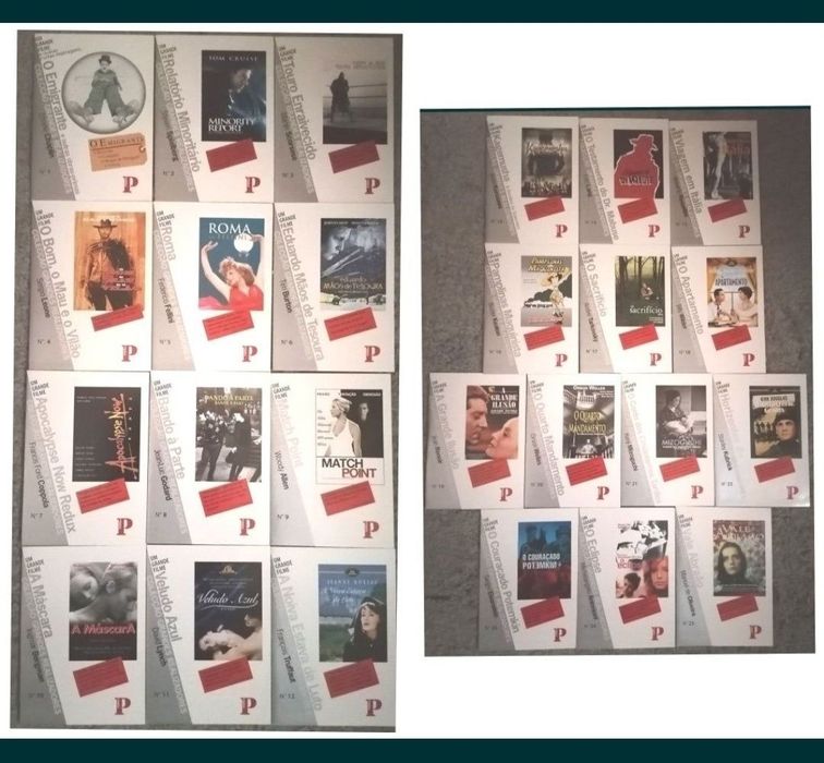 Lote 163 DVD's Originais (LOTE 44)