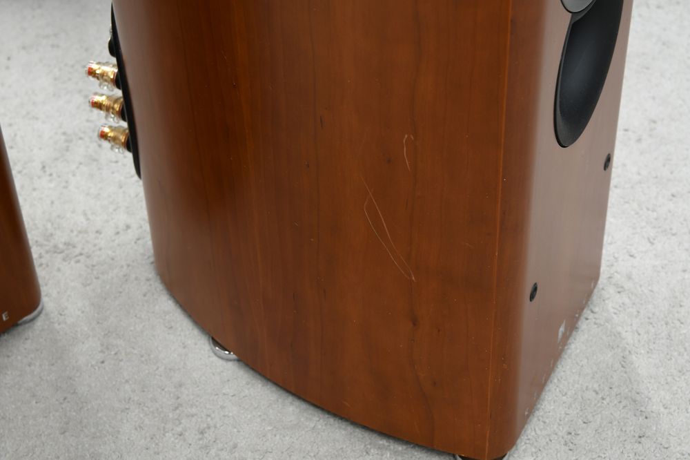 KEF Reference Model 203 kolumny podłogowe stereo 4-drożne Uni-Q high-end Made in England maskownice | raty 0% | zamiana | odsłuch | HI-END AUDIO