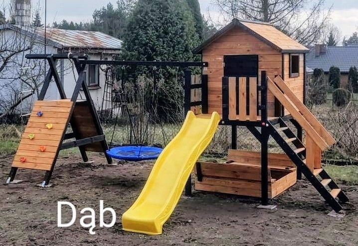 %RATY% MONTAŻ Gratis Domek dla dzieci plac zabaw