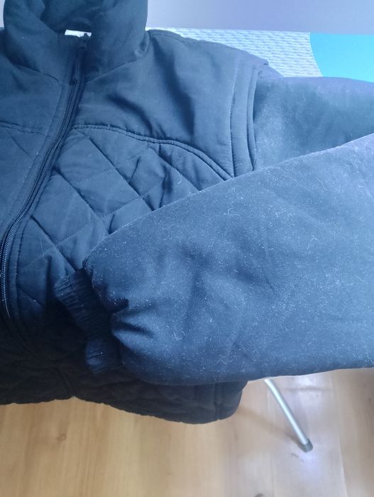 Kurtka jeździecka z odpinanymi rękawami kamizelka