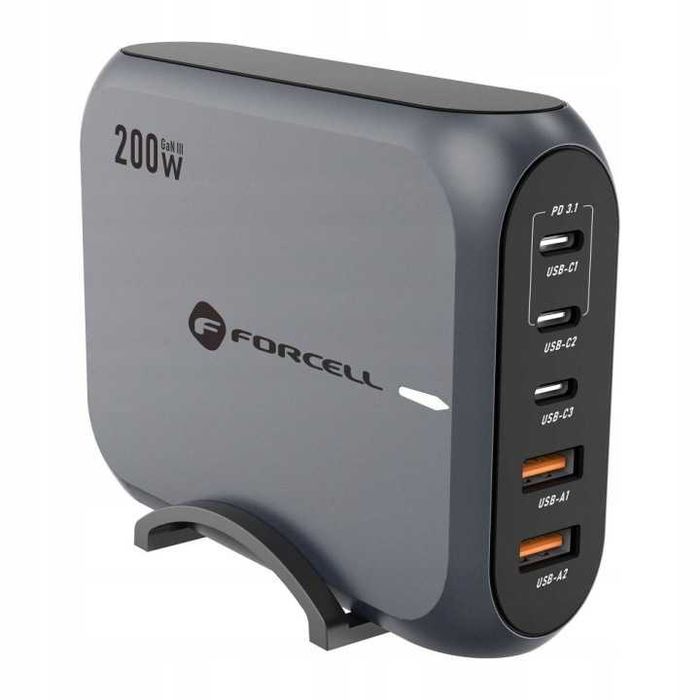 Ładowarka biurkowa stacja ładująca Forcell 200W