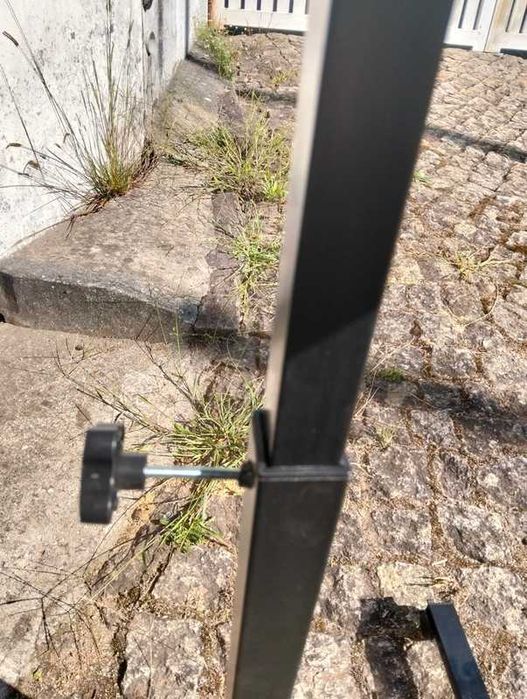 Adjustable Rolling Side Table – Wood and Metal64751793941121122