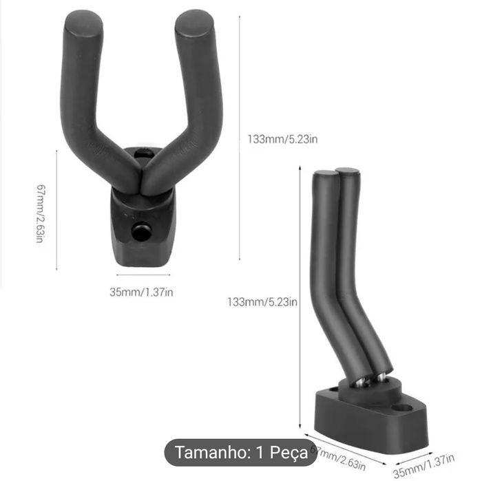 Suporte de guitarra de parede. Novo.
