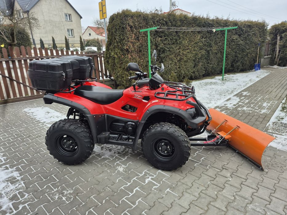 Quad TGB 500 - 4x4 - 2700 KM ! Zarejestrowany! Pług!
