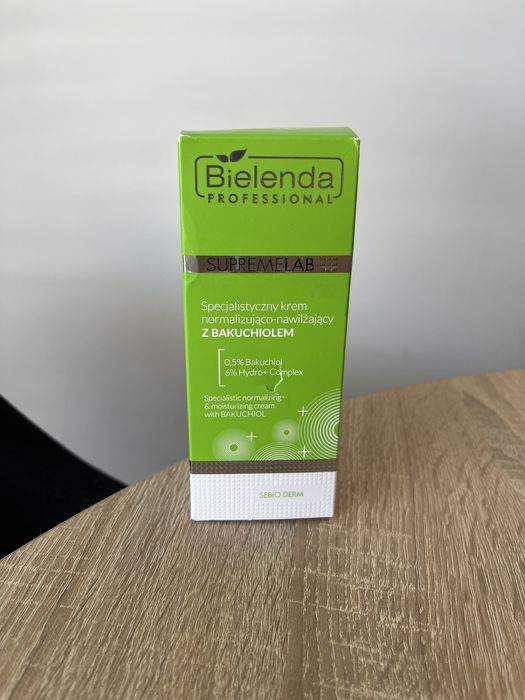 Nowy krem Bielenda normalizująco nawilżający z bakuchiolem 50ml