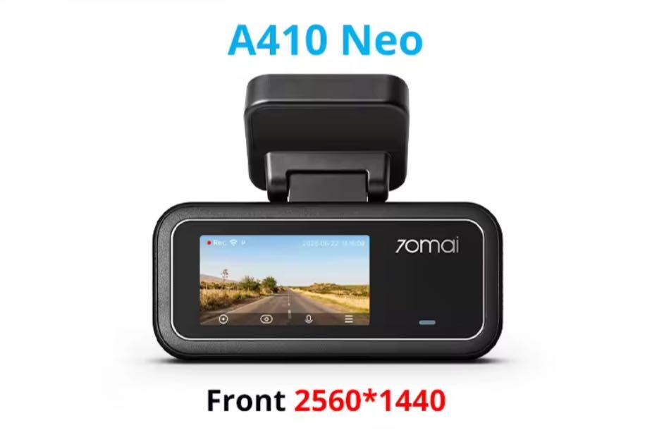Відеореєстратор Xiaomi 70mai A410 2.5K Quad HD з HDR та GPS Wi-Fi