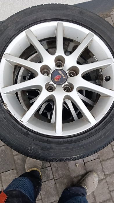 Letnie opony z alufelgami SAAB, TOYOTA