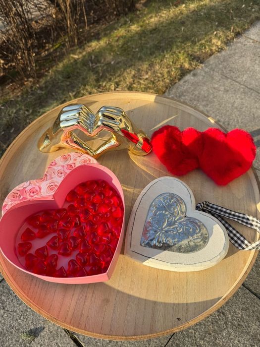Zestaw dekoracyjny do walentynek