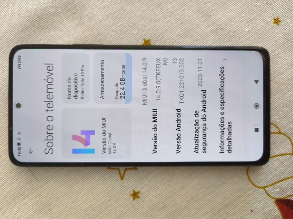 Redmi Note 10 Pro 8GB / 126GB desbloqueado