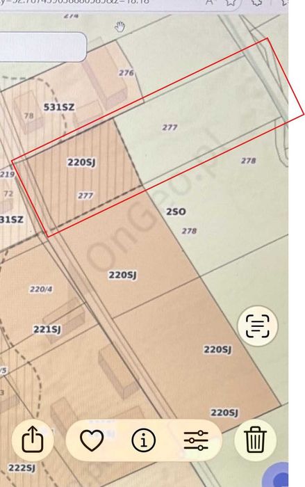 Działka 3400 m2 nad rzeką